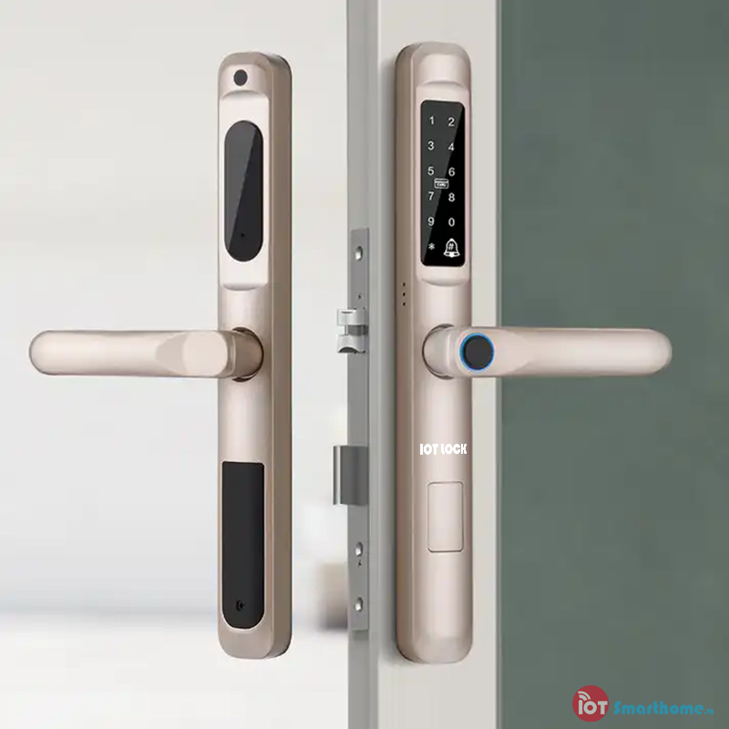 Khóa cửa nhôm IOT LOCK A3000-GD Wifi