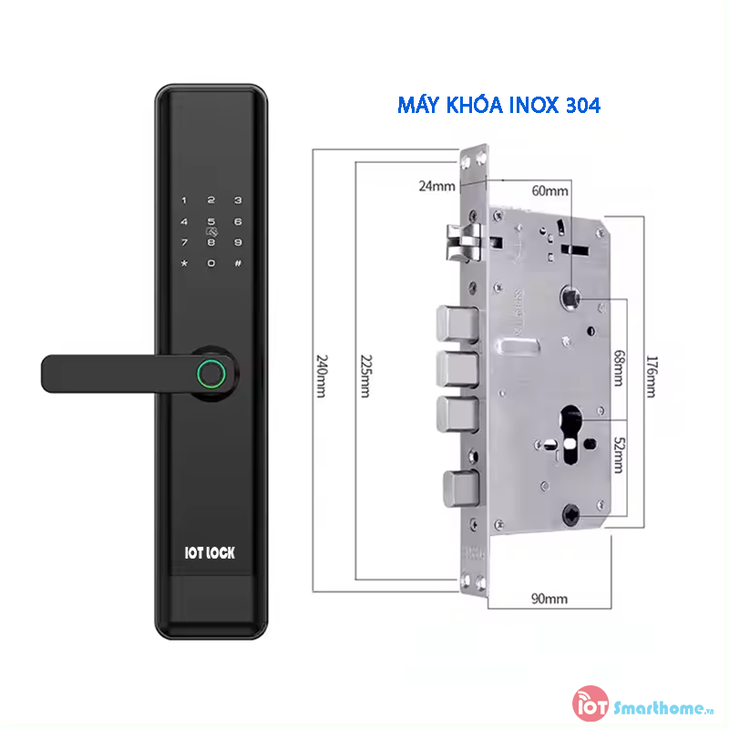 Khóa thông minh IOT LOCK D7100 Bluetooth