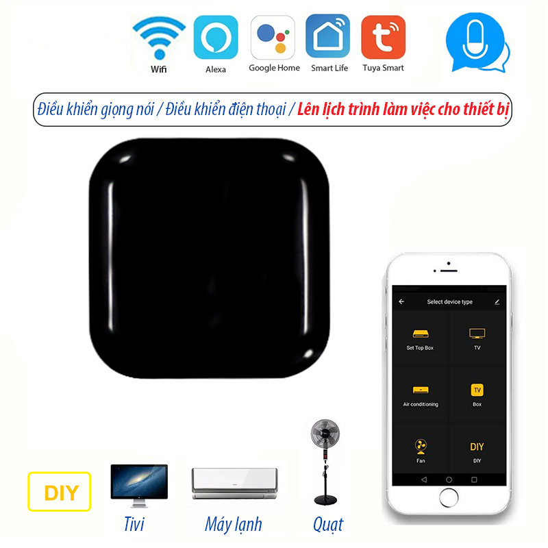 Bộ điều khiển hồng ngoại thông minh đa năng - phiên bản Wifi