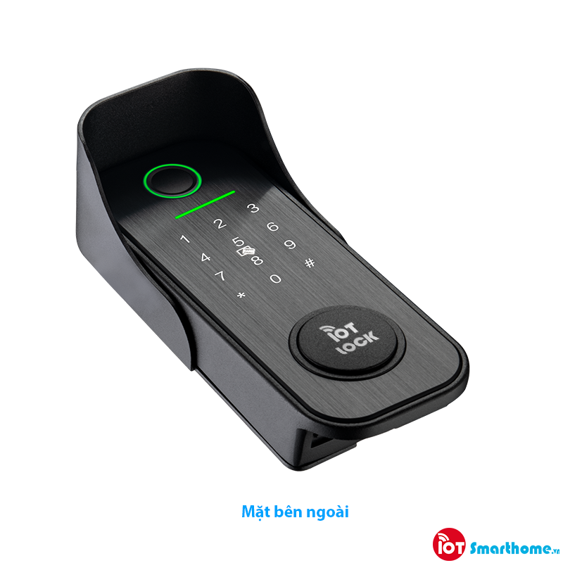 Khóa thông minh cao cấp IOT LOCK G20DF lắp đặt cho cửa cổng.