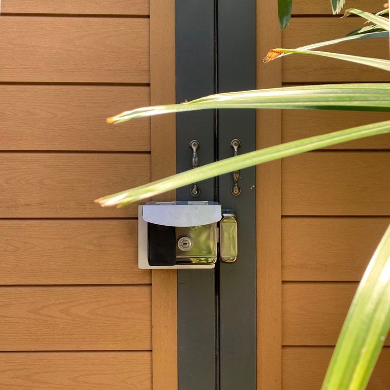 Khóa thông minh cao cấp IOT LOCK G20DF lắp đặt cho cửa cổng.