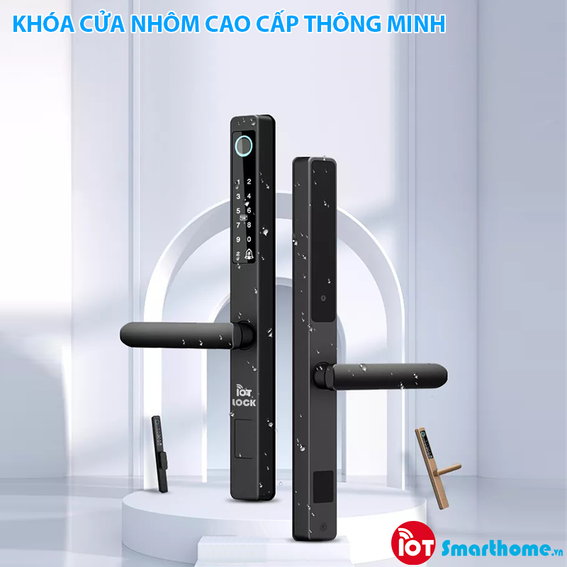 Khóa cửa nhôm IOT LOCK A4000 Wifi