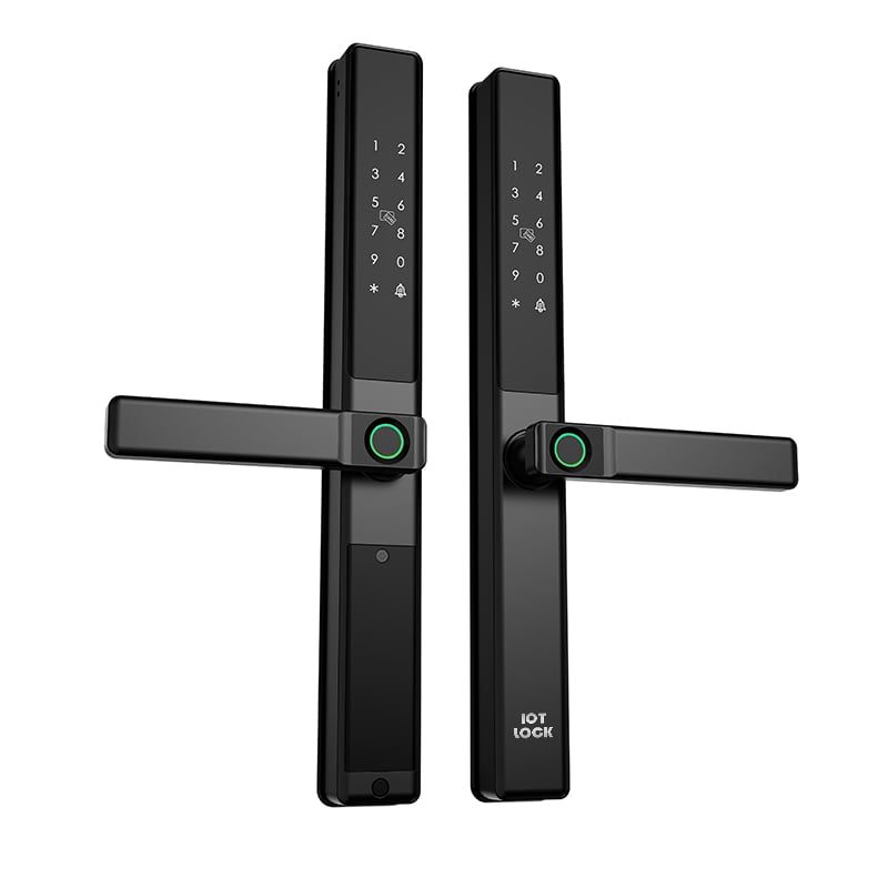 Khóa cửa nhôm IOT LOCK AD210 Vân tay 2 chiều