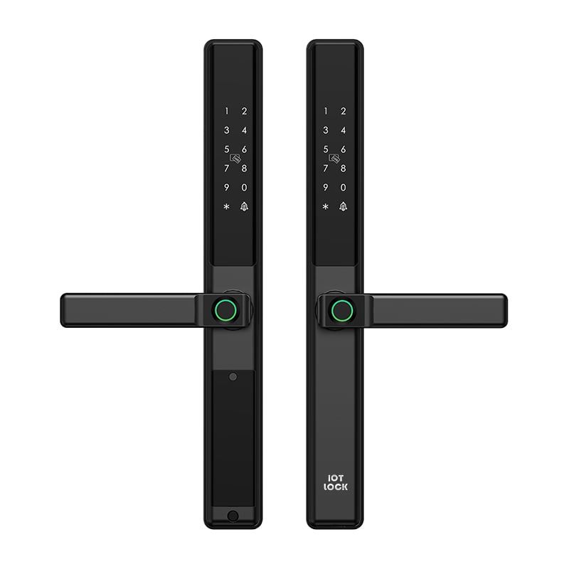 Khóa cửa nhôm IOT LOCK AD210 Vân tay 2 chiều