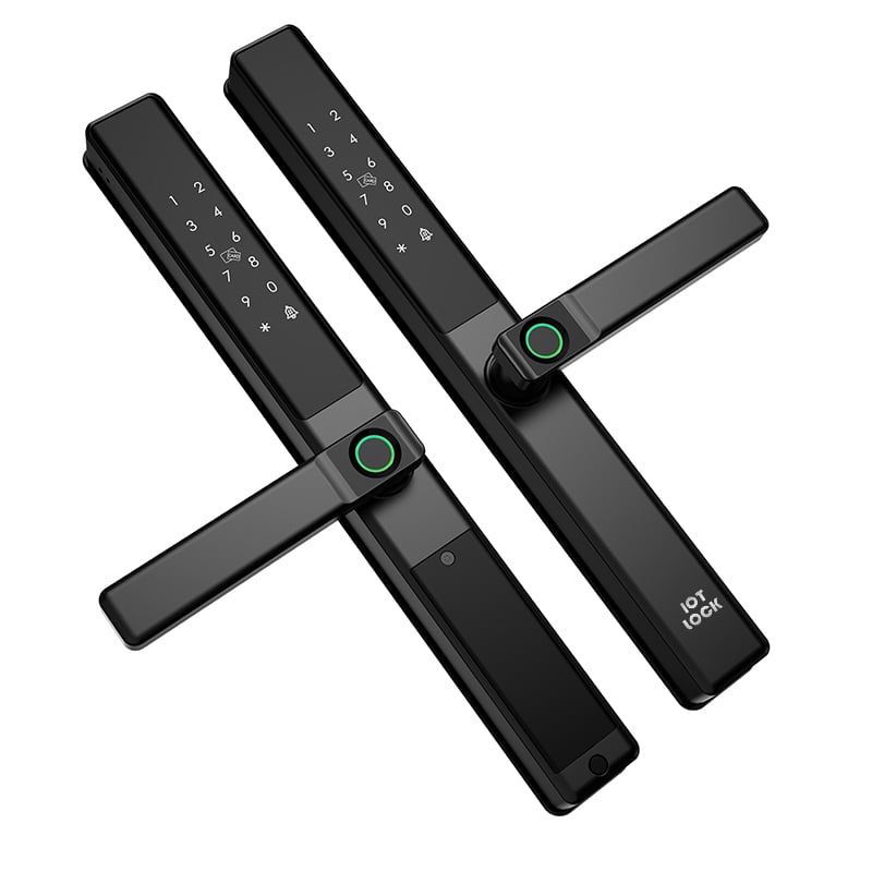 Khóa cửa nhôm IOT LOCK AD210 Vân tay 2 chiều