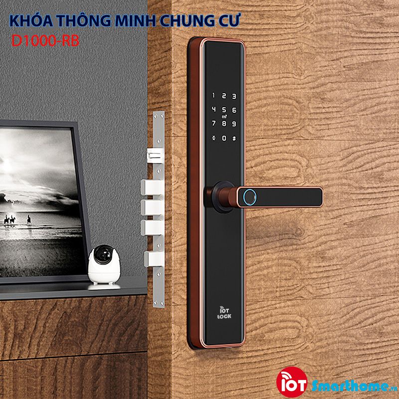 Khóa thông minh IOT LOCK D1000-RB Wifi