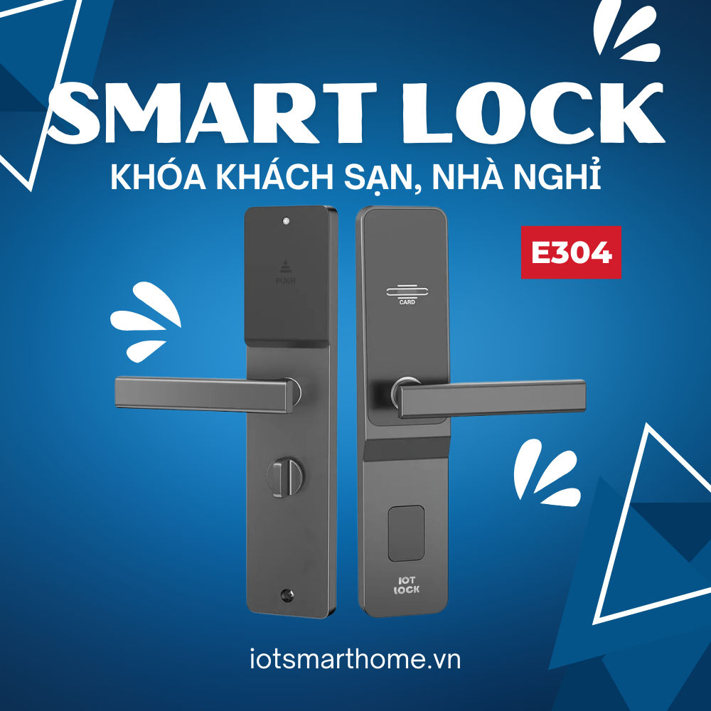 Khóa khách sạn IOT LOCK E304
