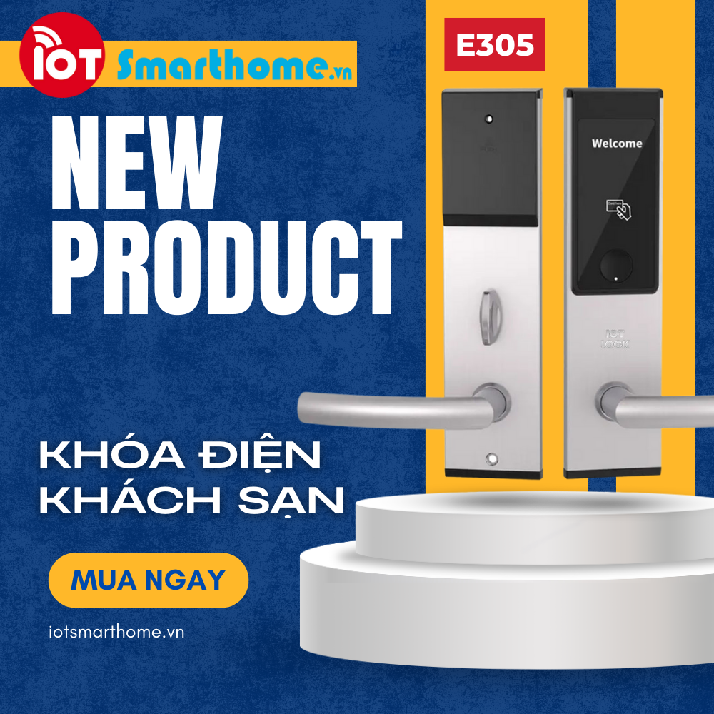 Khóa khách sạn IOT LOCK E305