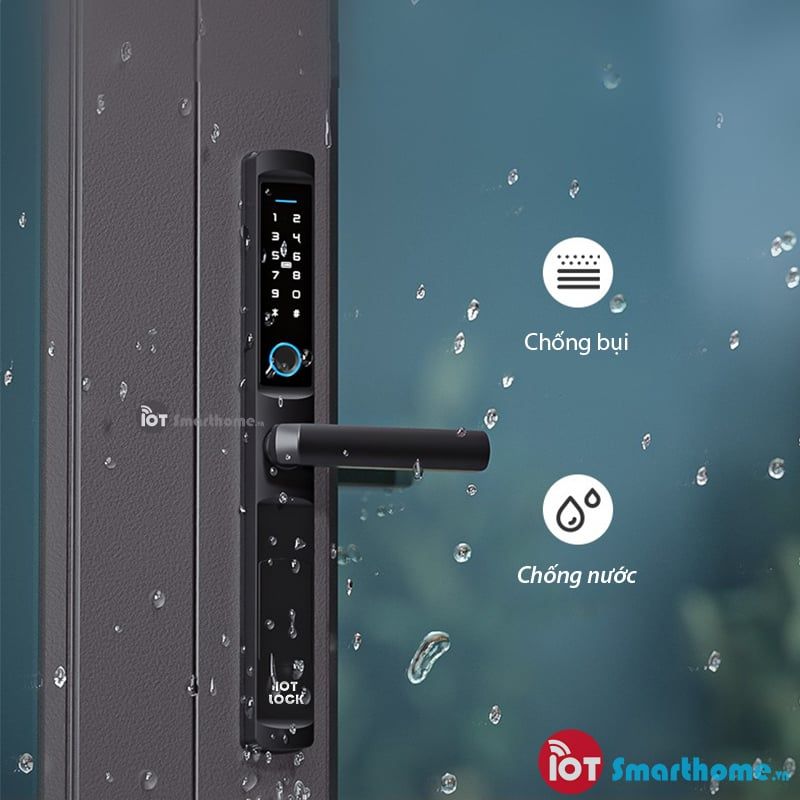 Khóa thông minh IOT LOCK A3100 lắp cửa nhôm