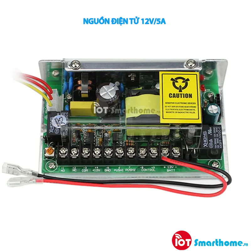 Nguồn điện hộp Plastics DC12V - Cơ bản - model: WPW2