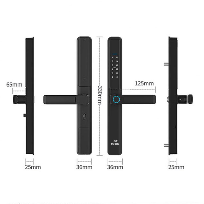 Khóa cửa nhôm IOT LOCK A2100