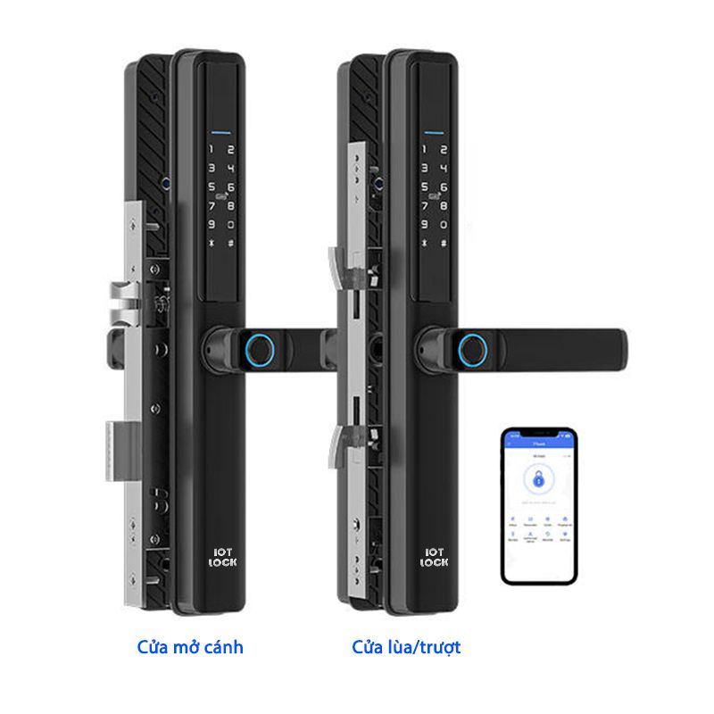 Khóa cửa nhôm IOT LOCK A2100
