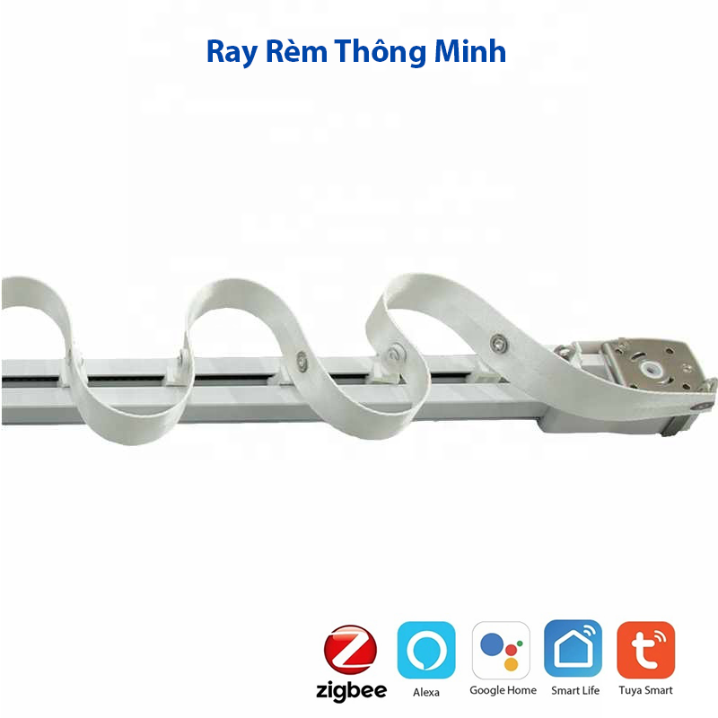 Bộ rèm thông minh cho cửa cong