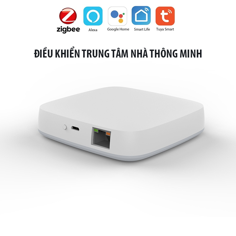 Điều khiển trung tâm kết nối dây mạng - phiên bản Zigbee
