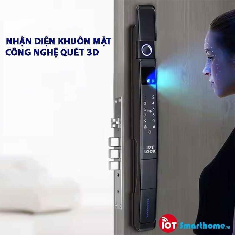 Khóa nhận diện khuôn mặt IOT LOCK VIP3A