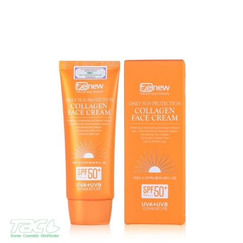 Kem chống nắng cho da mặt Benew Collagen Sun Cream 70ml