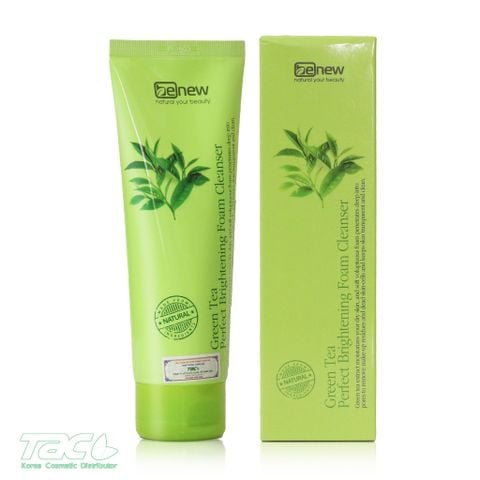 Sữa rửa mặt sáng da Trà Xanh - BENEW Green Tea Brightening 160ml