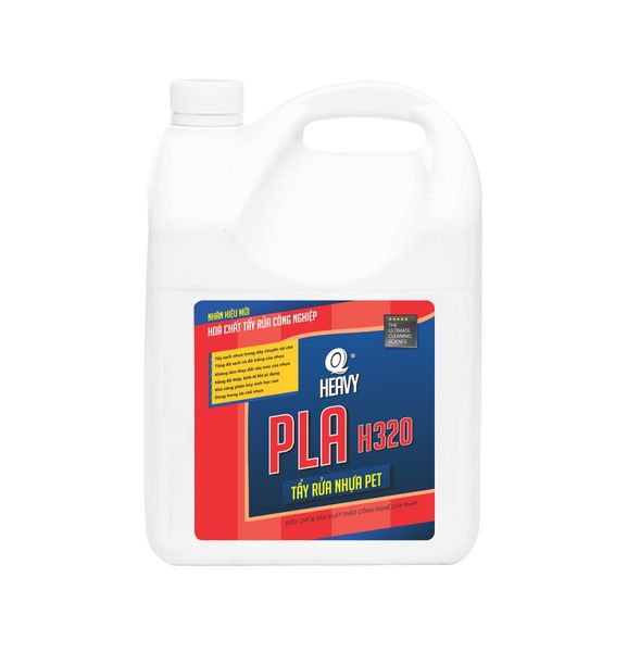 PLA H320 Chất tẩy rửa nhựa PET, PVC can 4l