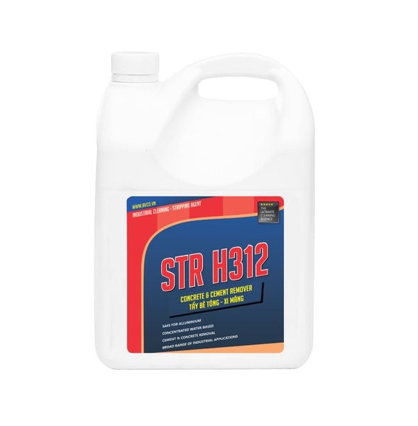 Hóa chất tẩy xi măng STR H312 can 4l