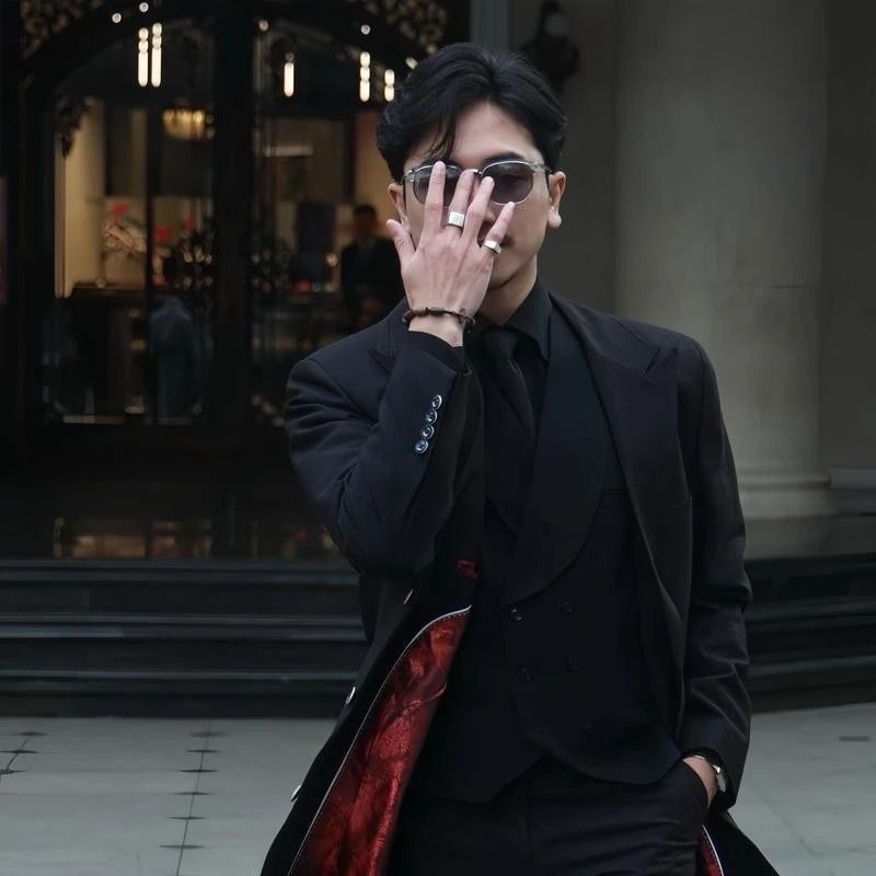  Áo gile nam TUTO5 Menswear AVN03 - áo vest cao cấp ve rộng 2 lớp đai tôm sau lưng cách điệu thiết kế sang trọng lịch lãm 