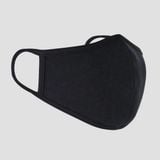  Khẩu trang vải thun TUTO5 Menswear KT01 - khẩu trang đen/trắng cotton dệt kim 2 lớp kháng khuẩn, khử mùi, tái sử dụng 