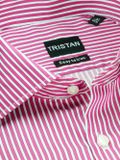  Áo sơ mi nam ngắn tay trơn Slim fit chống nhăn TRISTAN14 