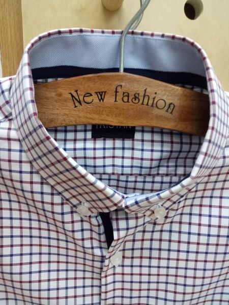  Áo sơ mi nam dài tay kẻ caro Slim fit chống nhăn TRISTAN453 