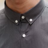  Áo sơ mi nam dài tay kẻ sọc  Slim fit chống nhăn TRISTAN446 