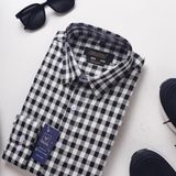  Áo sơ mi nam VER04 - sơ mi kẻ caro TUTO5 Menswear Premium Slim fit shirt 