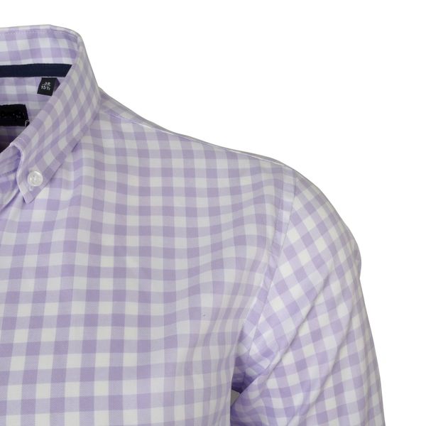  Áo sơ mi nam TRISTAN457 - sơ mi Menswear dài tay kẻ caro Slim fit chống nhăn 