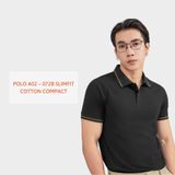  ÁO POLO A02072B SLIMFIT COTTON COMPACT 