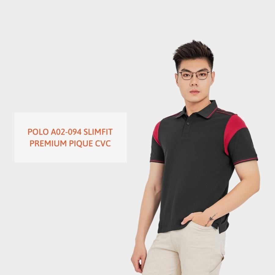  ÁO POLO A02094 PREMIUM PIQUE CVC 