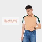  ÁO POLO A02117 SLIMFIT PREMIUM PIQUE CVC 