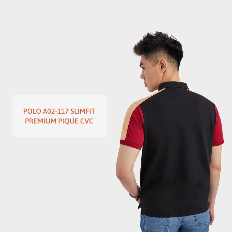  ÁO POLO A02117 SLIMFIT PREMIUM PIQUE CVC 