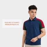  ÁO POLO A02117 SLIMFIT PREMIUM PIQUE CVC 