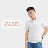  POLO A02128 SLIMFIT POLY ZACKA INTERLOCK 