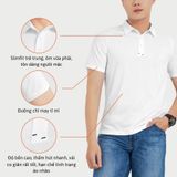  POLO A02128 SLIMFIT POLY ZACKA INTERLOCK 