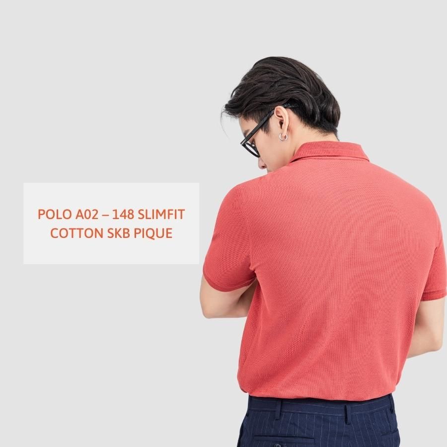  ÁO POLO A02148 REGULAR COTTON SKB PIQUE 