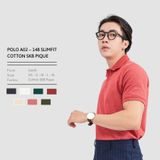  ÁO POLO A02148 REGULAR COTTON SKB PIQUE 