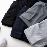  Áo chống nắng nam CN01 - áo chống nắng 2 lớp chất vải cotton thun lạnh cao cấp chống tia UV thông hơi có big size XXL kèm túi cuộn gọn gàng 