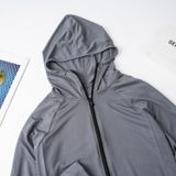  Áo chống nắng nam CN01 - áo chống nắng 2 lớp chất vải cotton thun lạnh cao cấp chống tia UV thông hơi có big size XXL kèm túi cuộn gọn gàng 