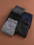  Quần âu nam cạp chun TUTO5 Menswear QDT05 - quần tây nam trơn dáng suông slimfit trẻ trung, năng động 