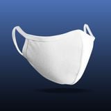  Khẩu trang vải thun TUTO5 Menswear KT01 - khẩu trang đen/trắng cotton dệt kim 2 lớp kháng khuẩn, khử mùi, tái sử dụng 