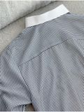  Áo sơ mi nam kẻ sọc TUTO5 Menswear SMK01 - sơ mi nam tay dài button down cotton cao cấp phong cách hàn quốc,thanh lịch 
