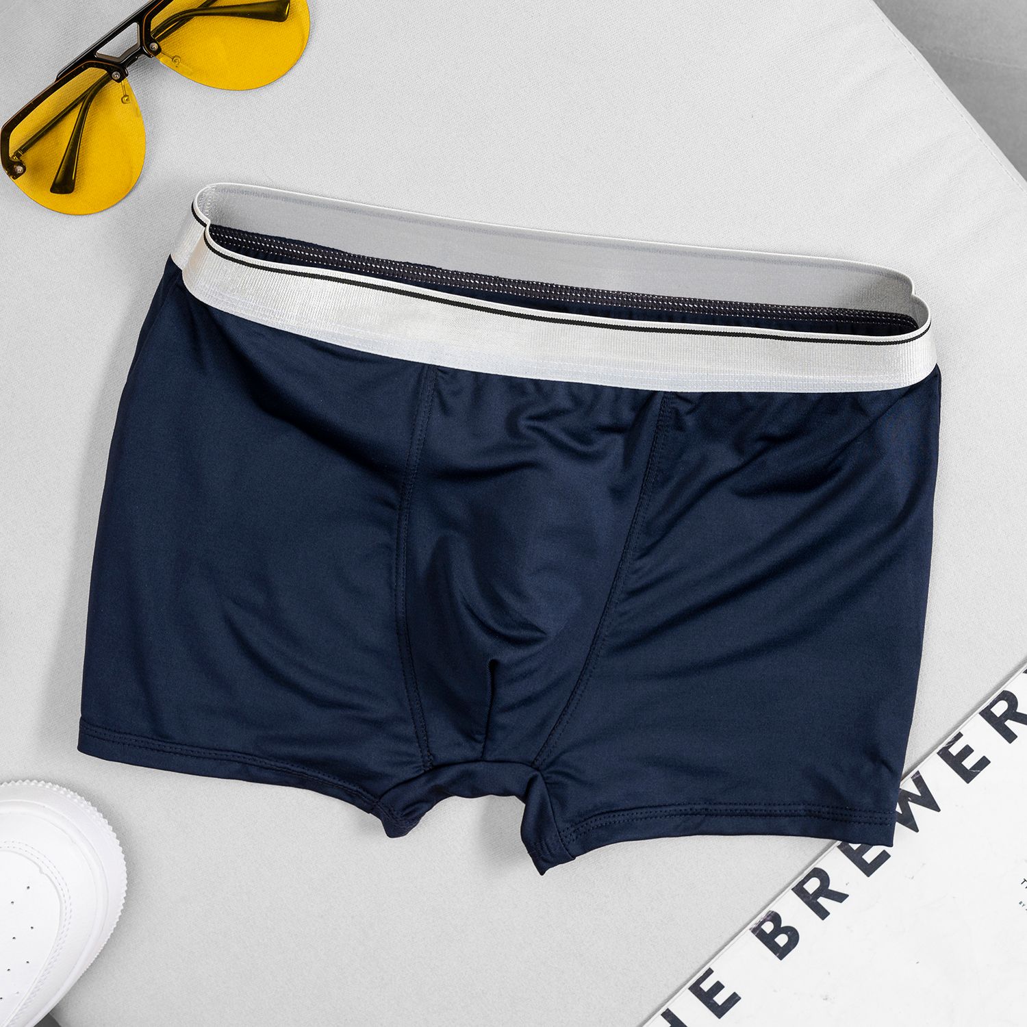  Quần lót đùi nam BX01 - boxer thun lạnh cotton 