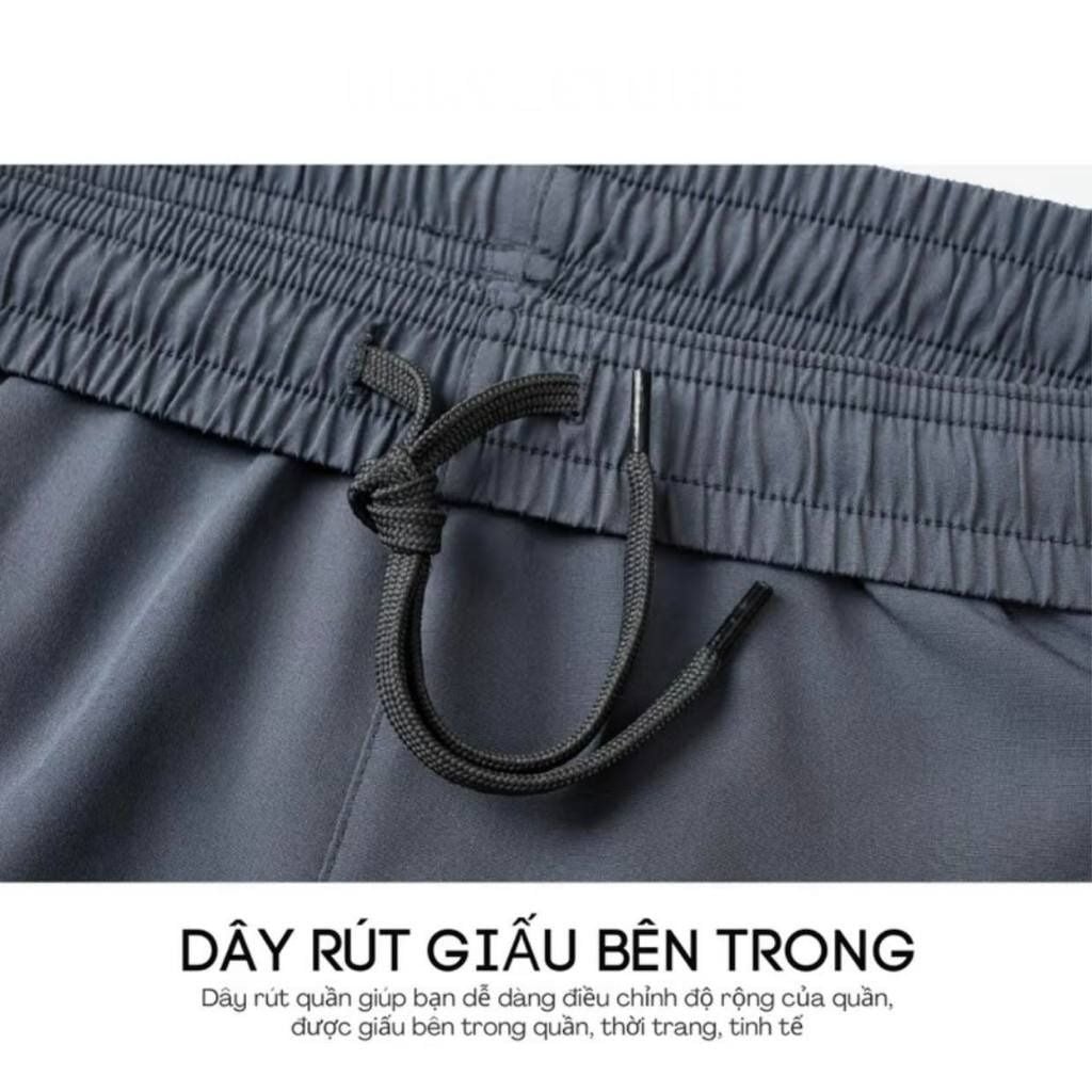  Quần short nam TUTO5 Menswear QS02 - quần đùi gió thể thao,chạy bộ, gym, thoải mái, co giãn, thấm hút mồ hôi tốt 