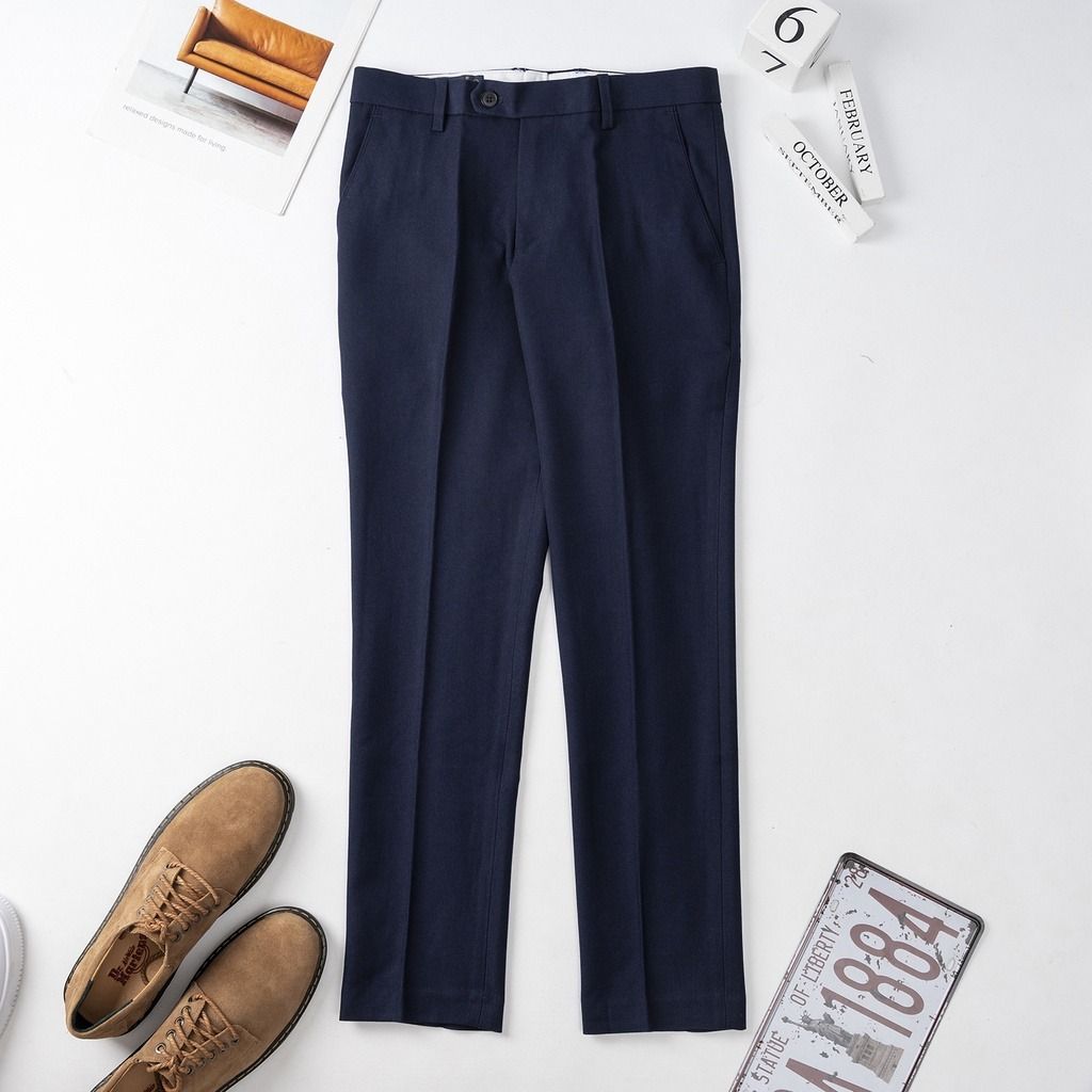  Quần âu nam suông TUTO5 Menswear QDT01 - quần tây nam công sở cotton tuytsi 79 cao cấp chống nhăn tốt, giữ form dáng 