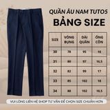  Quần âu nam suông TUTO5 Menswear QDT01 - quần tây nam công sở cotton tuytsi 79 cao cấp chống nhăn tốt, giữ form dáng 