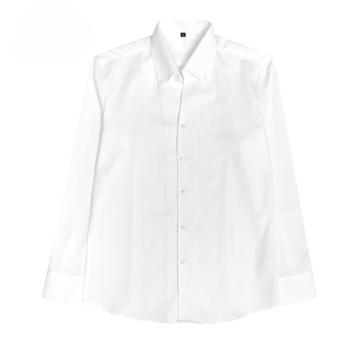  Áo sơ mi nam cổ y TUTO5 Menswear SMT03 - sơ mi trơn tay dài phong cách Hàn Quốc cao cấp form ôm slim fit lịch lãm 