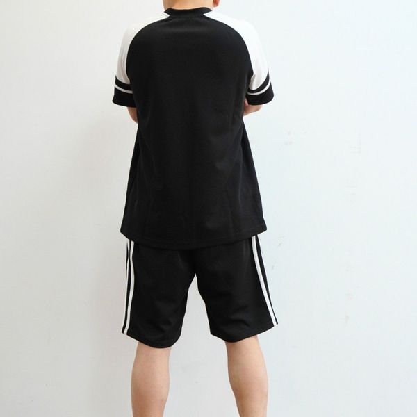  Bộ thể thao nam TUTO5 Menswear BTT01 - quần short, áo thun phối sọc sắc nét, tinh tế cotton năng động, thấm hút mồ hôi t 